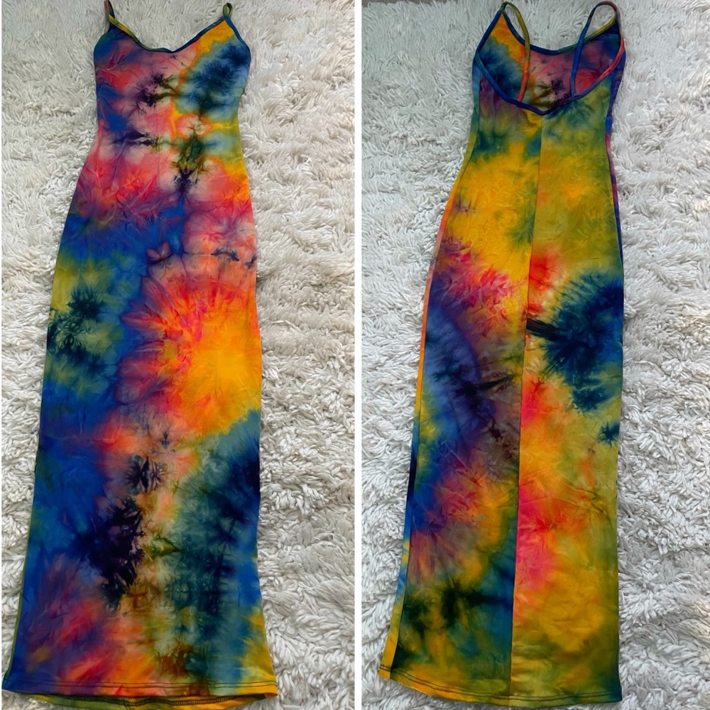 Tie-dye Maxi Dress